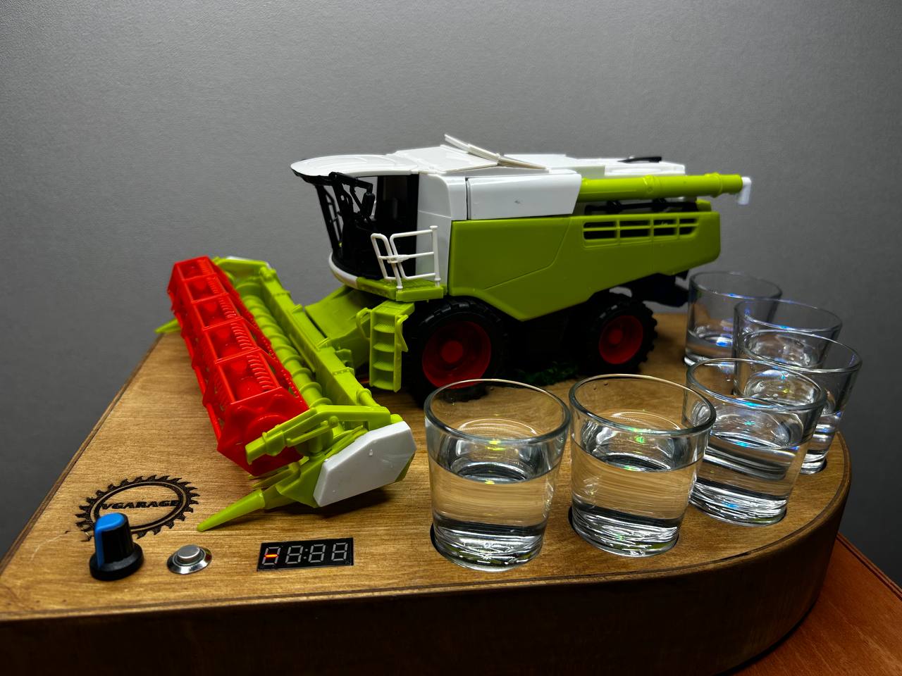 Наливатор Комбайн "CLAAS" (Салатовый) — изображение 3